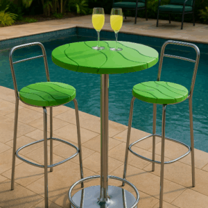 Jade Conjunto alto para jardín
